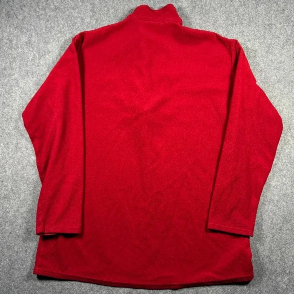 Vintage‎ Patagonia Capilene Fleece Pullover Mens XXL Red Quarter Zip Made in USA